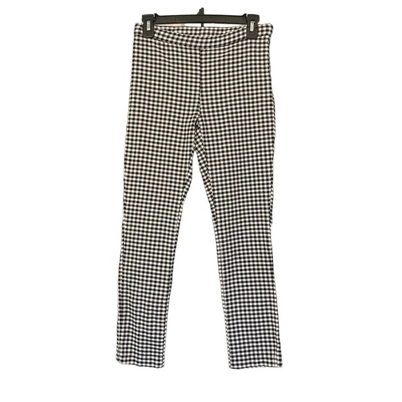 Free People Checkered Cropped Women's Pants Size 2 - Picture 1 of 10